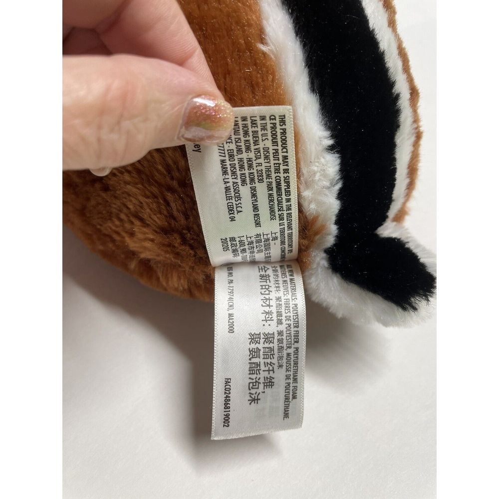 Disney‎ Chip 'n' Dale Chipmunk Plush Bigfoot RARE Dale 14" Exclusive - Dale - Picture 6 of 7